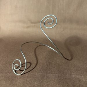 Bracelete artesanal em espiral